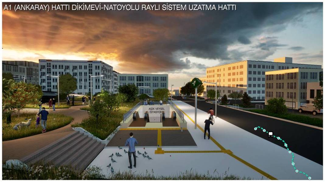 Ankara'da metro ağına dev yatırım: Başkentte ulaşım kökten değişecek! İşte yeni metro hatlarının güzergahı ve istasyonları 10